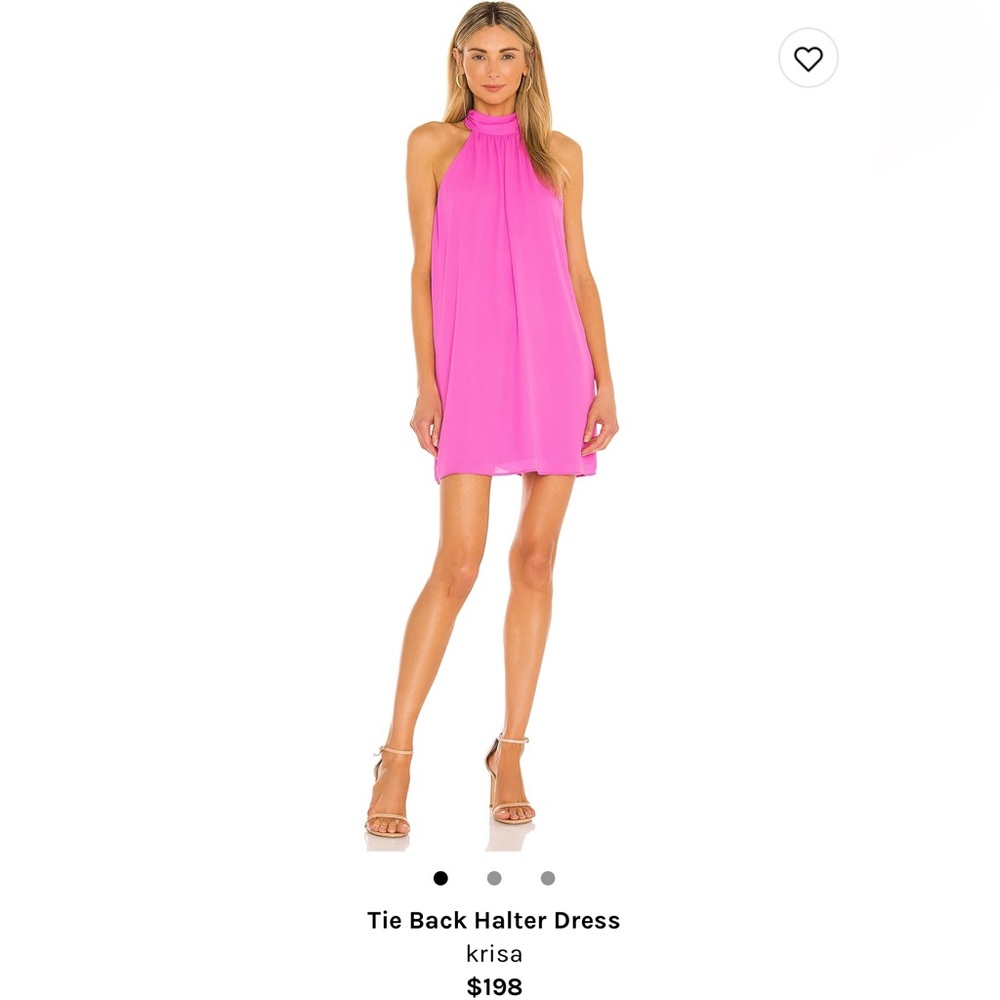 Pink Krisa revolve dress size medium